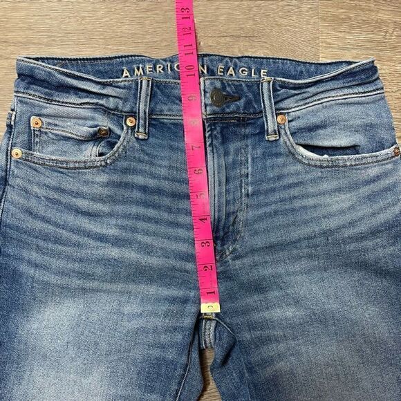 American Eagle Jeans Athletic Skinny Mens 29x32 (Measures 30x30) - Picture 4 of 9